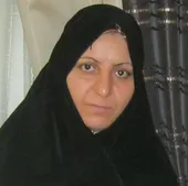 بی&zwnj;بی&zwnj;نسرین افروزی مربی قرآن محله جاهدشهر است