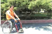 ورزشکار جانباز محله هفده شهریور ۱۳ هزار کیلومتر رکاب زده