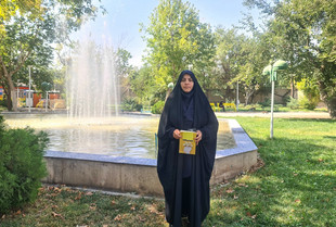 زندگی «مثبت بی‌نهایت» هدیه ارجمند، شاعر آیینی
