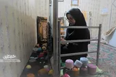 هم&zwnj;نشینی رنگ&zwnj;ها در کارگاه کوچک مریم بلوایه