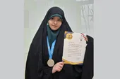 عسل نصرتی،&zwnj; مدل&zwnj;آور المپیاد رسانه