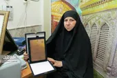 زهرا توکلیان با تأسیس موسسه قرآنی هنر و قرآن را ترکیب کرد