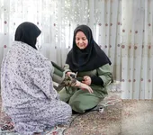 بهورز نمونه مشهد و خانم دکتر روستا