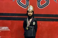 شیرینی رقابت نازنین‌زهرا با برادرهایش