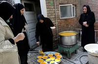 نذری‌پزان همسایه‌های حرم در ماه صفر