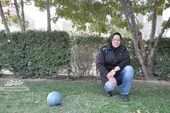 صفیه حسن&zwnj;زاده، مربی تیم فوتسال دختران است