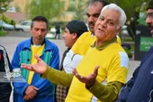محمد دهقان، مربی ورزش صبح&zwnj;گاهی بوستان نیلوفر آبی