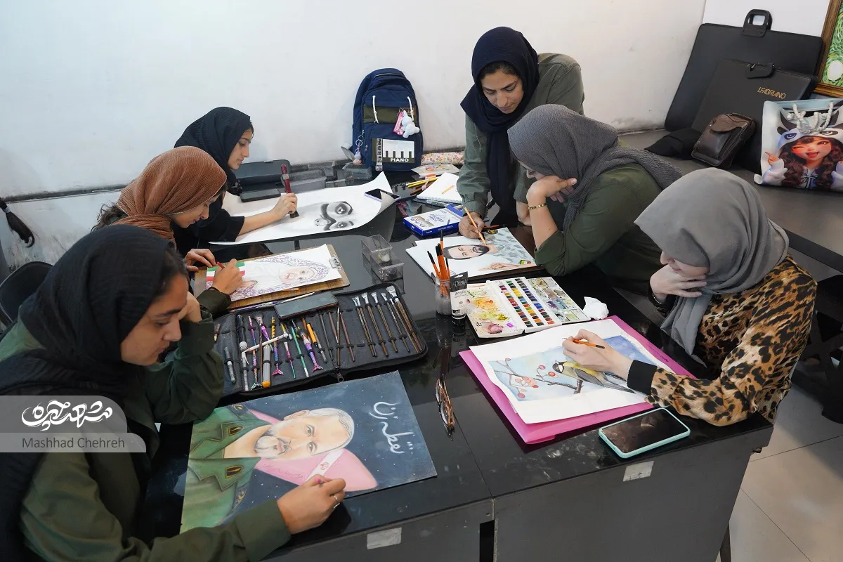 آموزشگاه نقاشی دختران