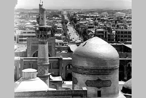 نقش شعر و قصیده بر کتیبه‌های سنگی حرم‌رضوی