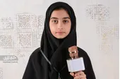 سیده&zwnj;آیلار حسینی خبرنگار خوش&zwnj;بیان مدرسه