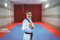 نخستین دختر مدال‌آور افغانستان