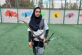 هلیا؛ دختر کمان&zwnj;دار مشهد