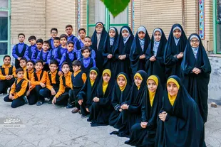 صدای گروه سرود «فرزندان فاطمی» از محله بهشتی فراتر رفت