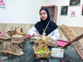 نوجوان محله کلاته&zwnj;برفی میراث&zwnj;دار صنایع دستی شده است