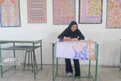 طراحی و بافت فرش، شغل خانگی مناسبی برای بانوان است