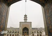 نقش&zwnj; کاشی&zwnj;های حرم تداعی&zwnj;گر بهشت است