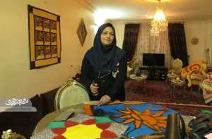 در خانه ملیحه خانم هیچ پارچه‌ای دور ریختنی نیست!