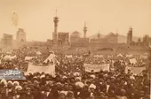 کشف تصویری قدیمی از چراغ برات در قبرستان &laquo;قتلگاه&raquo;