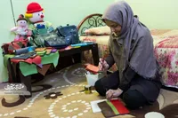 از پا افتادن، ملیحه را متوجه هنر دست‌هایش کرد