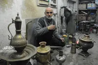 قدیمی‌ترین سماورساز خیابان وحدت، دشمن چای‌ساز است!