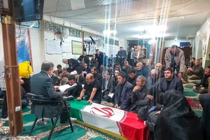 وداع آخر با حاج احمد که ۱۵۵ بار جراحی کرده بود