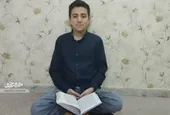 مجتبی صادقی&zwnj;پور ۲۳ جزء قرآن را در ۶ سال حفظ کرد