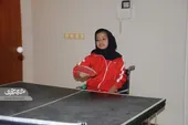 زهرا؛ کوچک&zwnj;ترین عضو تیم ملی نوجوانان تنیس روی میز است