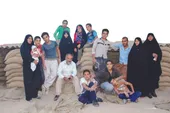 یکی از ۲۳ نوجوان اسیر صدام زخم جنگ را از نگاه خود به نمایش گذاشت