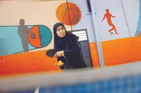 بانوی ملی تنیس روی میز، رایگان آموزش می‌دهد