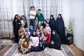 گرمای حضور چهل نوه و نتیجه در خانه حاج علی&zwnj;اکبر