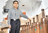 جواد صبوحی خانه‌اش را به زورخانه‌ تبدیل کرده‌ است