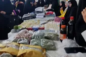 رونق بازارچه ماهانه محله راه&zwnj;آهن در مسجد موسی&zwnj;&zwnj;بن&zwnj;جعفر(ع)