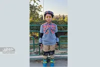 صبر و تکرار آرمان آستارائی در اسکیت‌سواری
