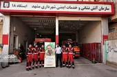 جای خالیِ رضا فخریان در  ایستگاه&zwnj;۱۸ آتش&zwnj;نشانی مشهد