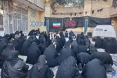 خانم&zwnj;های توس ۷۴ روضه&zwnj;هایشان را به خیابان آوردند