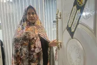 ۲۳ سال روضه‌داری بی‌بی‌امجد موسوی در محله انقلاب