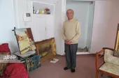 هنرمند ۸۰ ساله مشهدی، از ۱۶ سالگی معلم نقاشی است