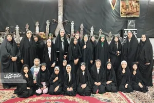 دورهمی دخترانه در مسجد جوادالائمه (ع)