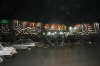موکب امام‌زمان(عج) پذیرای عزاداران حسینی است