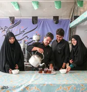 خوشامدگویی فامیلی به زائران