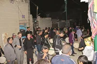 طبل زنان خوزستانی در هیئت «حاجی چوبی»