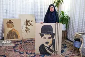 زهره فریمانی با پسماند، اثر هنری خلق می&zwnj;کند