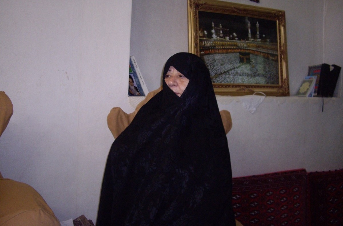معصومه عباسپور سرشوری، همسر شهید موسی فرزینفر