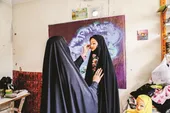 کارآفرینی برای ۷۵ زن سرپرست خانوار با نقاشی