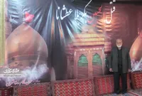 دو دهه پرچم‌داری پیرغلام محله چهنو