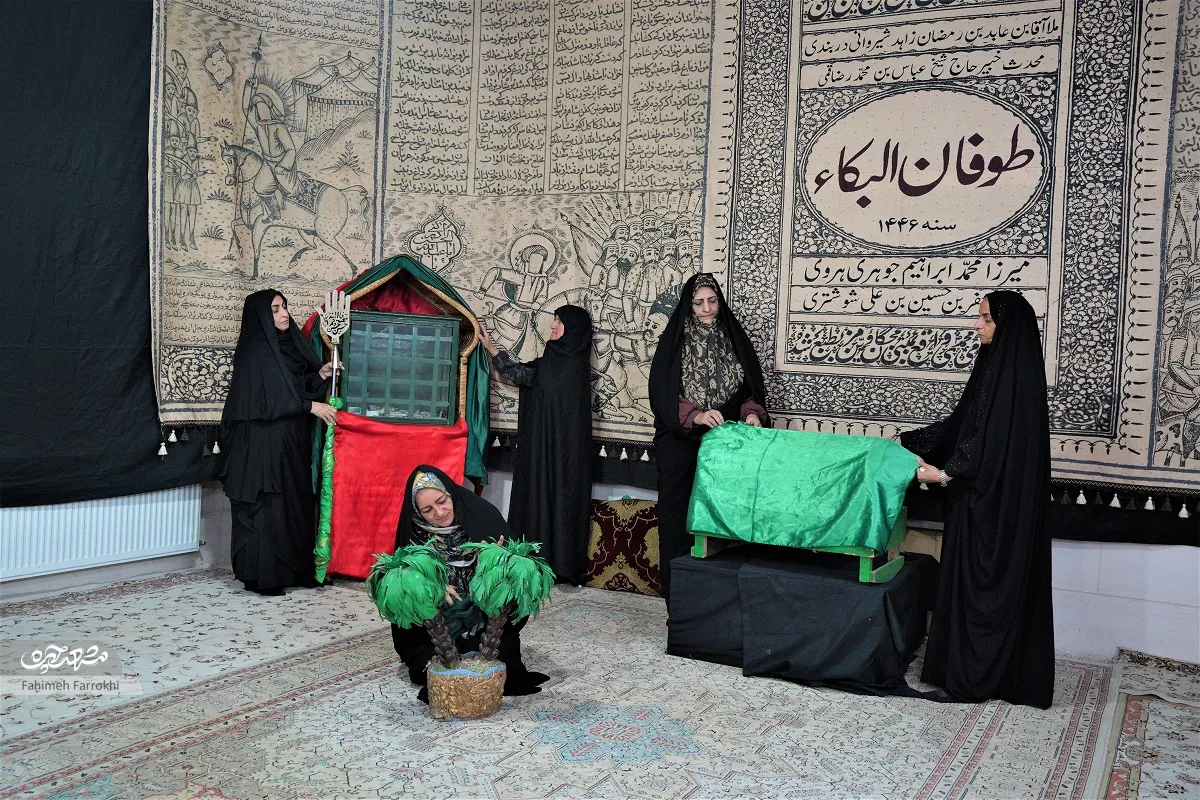 مرحوم حسین هژبری و معصومه جوادی