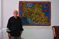 تابلو فرش ایران به روایت علی ذریه‌