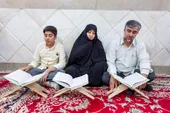 مهر قرآن در دل خانواده مهرآبادی
