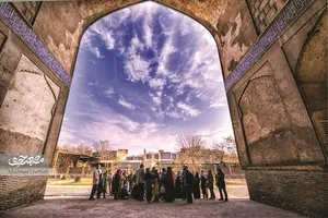 شکوه ۳۰۰ ساله مصلی پایین خیابان مشهد