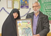نقش کاشی&zwnj;کار افغانستانی بر آسمان حرم بی بی